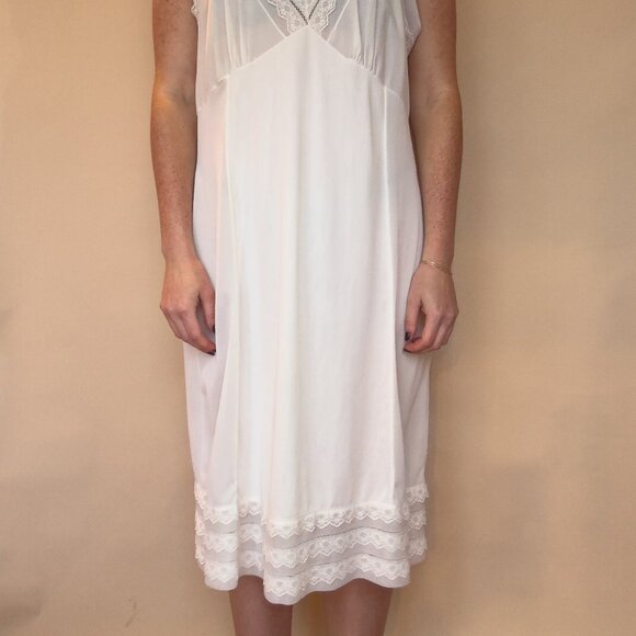 1980S VERONA SLIP DRESS - Picture 2 of 4